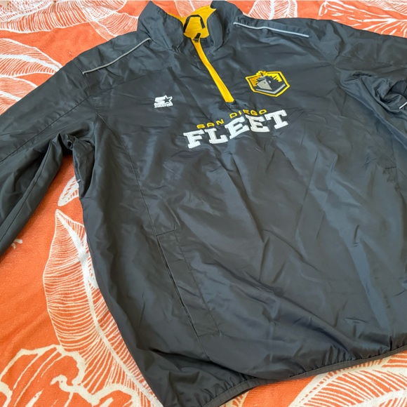 San Diego Fleet STARTER Quarter Zip Jacket - Picture 2 of 12